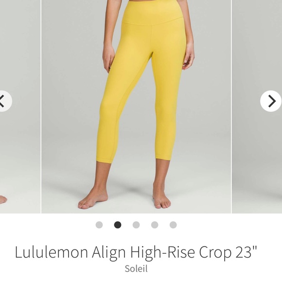 LIKE NEW Size 8 Lululemon Align High-Rise Crop 23"
Soleil - Picture 3 of 5